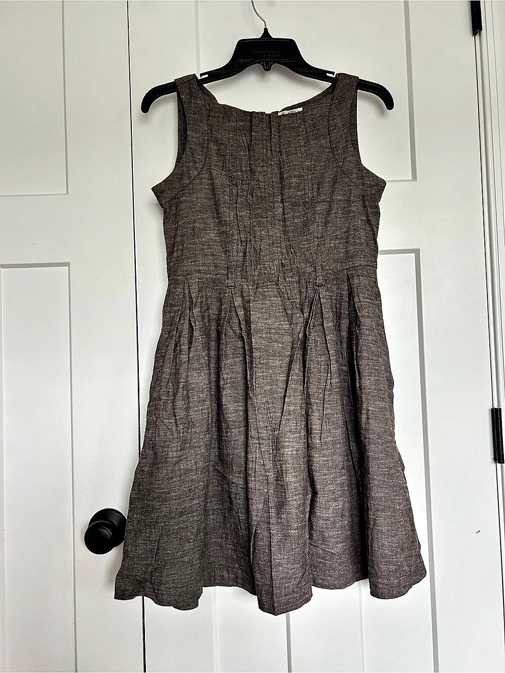 Derek Heart Sleeveless Mini Dress in Brown Size Small